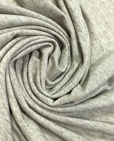 Трикотаж тонкий меланж бл.зеленый Трикотаж тонкий меланж бл.зеленый